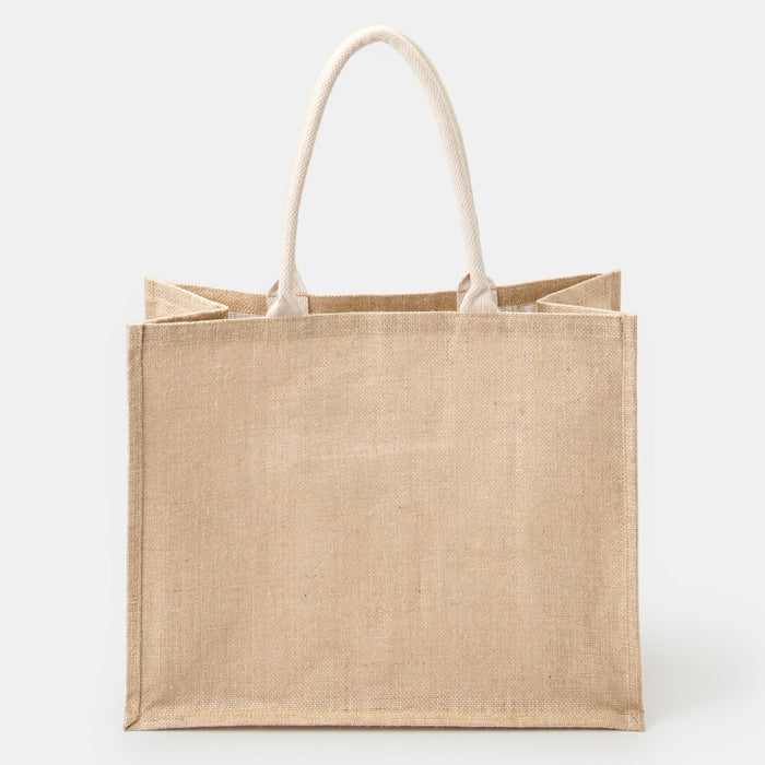 Bolso Tote Muji Jute Large/A3 Hombre Marrom | ID5P4E96U