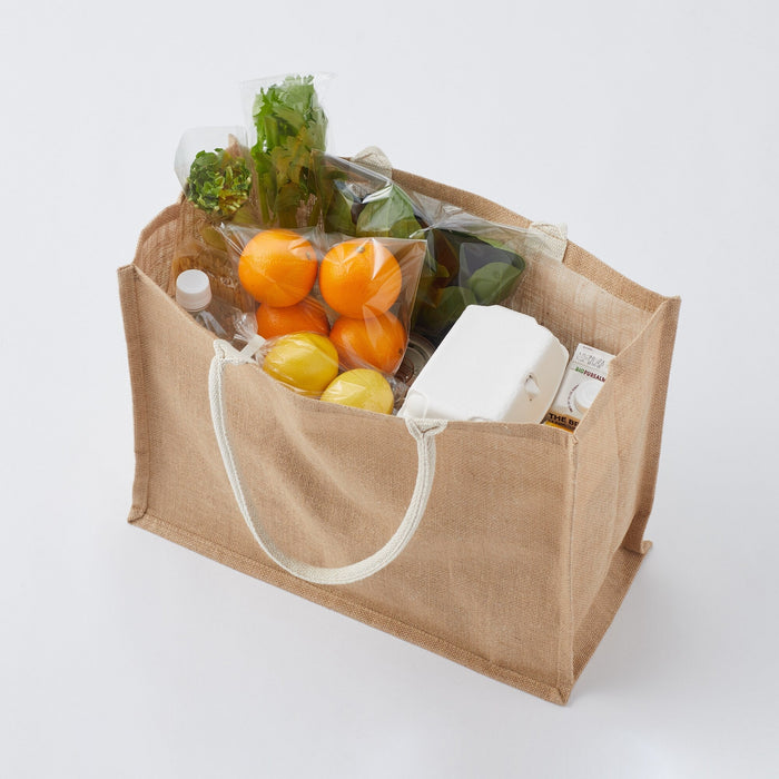 Bolso Tote Muji Jute Large/A3 Hombre Marrom | ID5P4E96U