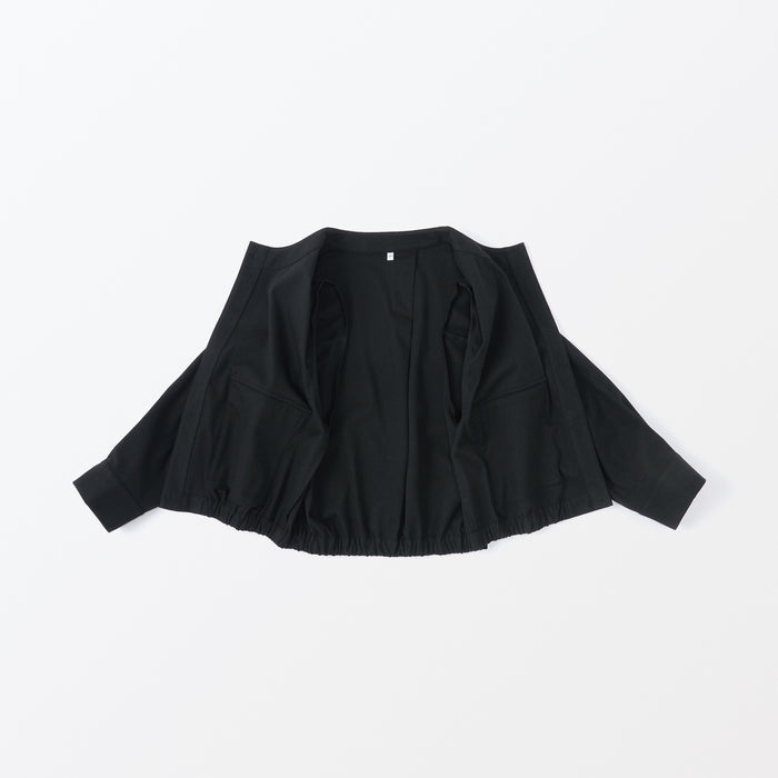 Chamarras Muji Stretch Brushed Cardigan Mujer Negros | VQ4E8L91W