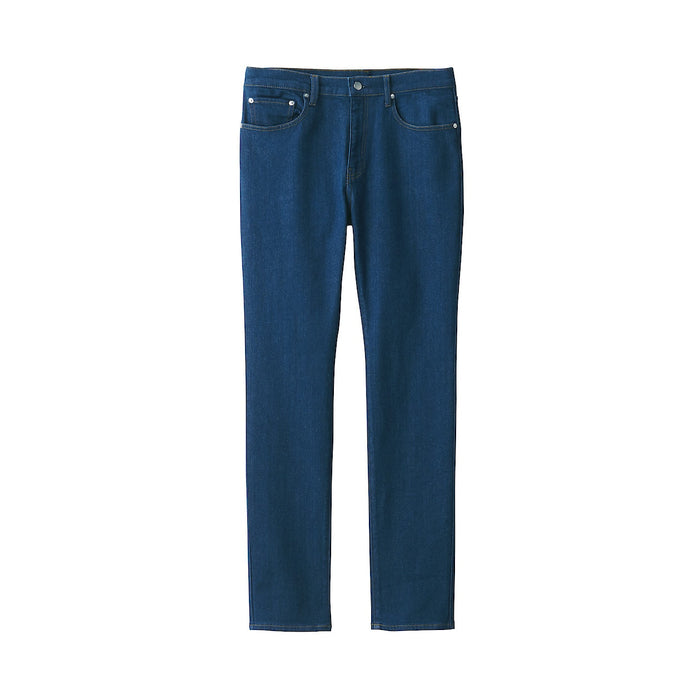 Jeans Muji Stretch Denim Slim Hombre Azules | RZ1L4E06I