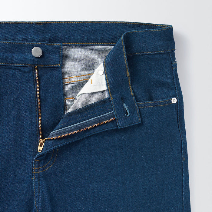 Jeans Muji Stretch Denim Slim Mujer Azules | MP3B7A50Y