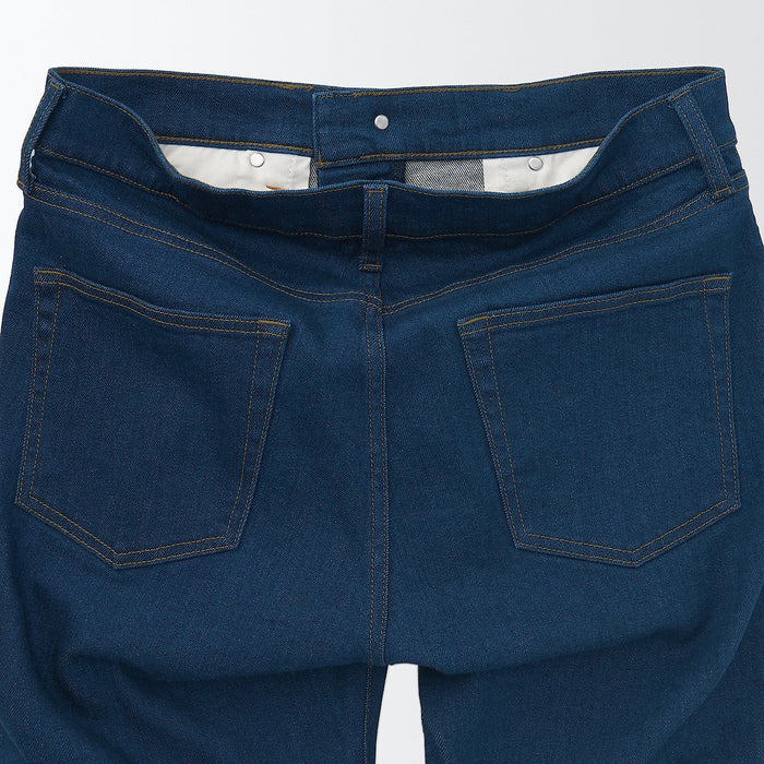 Jeans Muji Stretch Denim Slim Mujer Azules | MP3B7A50Y
