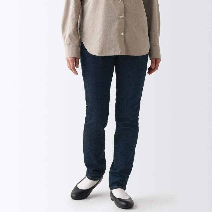 Jeans Muji WoStretch Denim Slim Hombre Azul Marino | GC5T4X75L