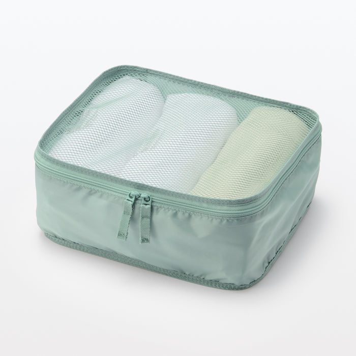 Neceser De Baño Muji Polyester Gusset Mujer Verde Menta | DF0D5K42S