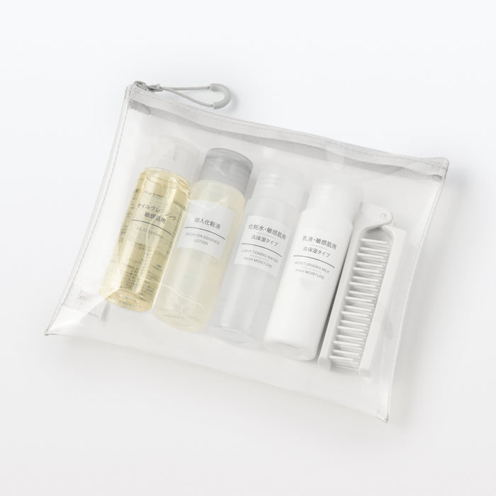 Neceser De Baño Muji TPU Clear Mujer Blancos | AR3R9R40L