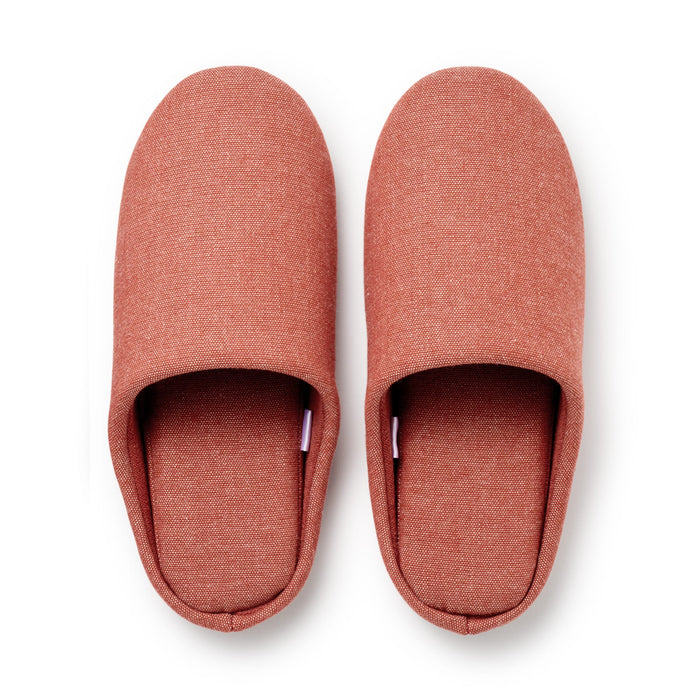 Pantuflas Muji Cotton Plain Weave Insole Mujer Marrom | JF9I0C63W