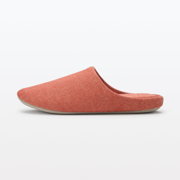 Pantuflas Muji Cotton Plain Weave Insole Mujer Marrom | JF9I0C63W
