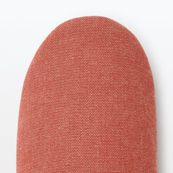 Pantuflas Muji Cotton Plain Weave Insole Mujer Marrom | JF9I0C63W
