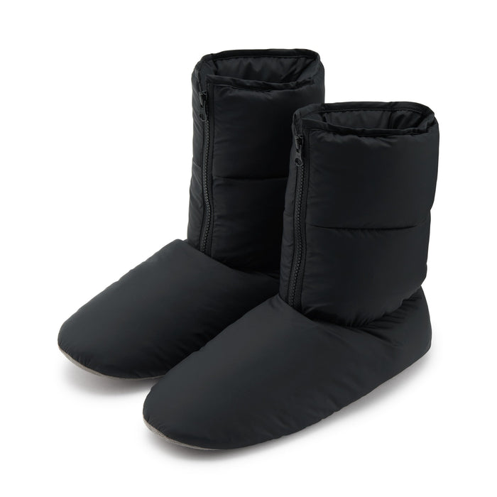 Pantuflas Muji Down Room Hombre Negros | SX2O1R28K