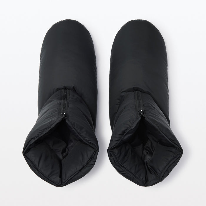 Pantuflas Muji Down Room Hombre Negros | SX2O1R28K