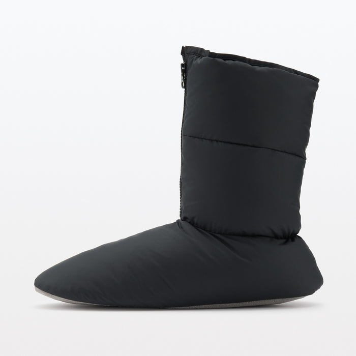 Pantuflas Muji Down Room Hombre Negros | SX2O1R28K