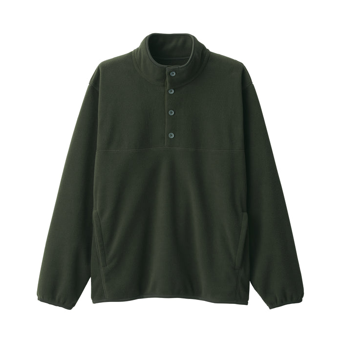 Pullover Muji Recyclable Fleece Hombre Verdes | TJ0S2H70O