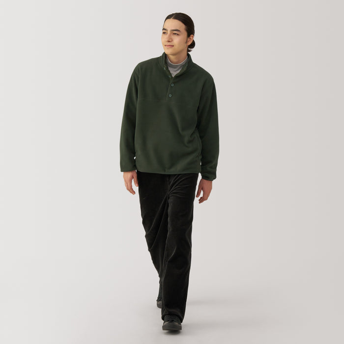 Pullover Muji Recyclable Fleece Hombre Verdes | TJ0S2H70O
