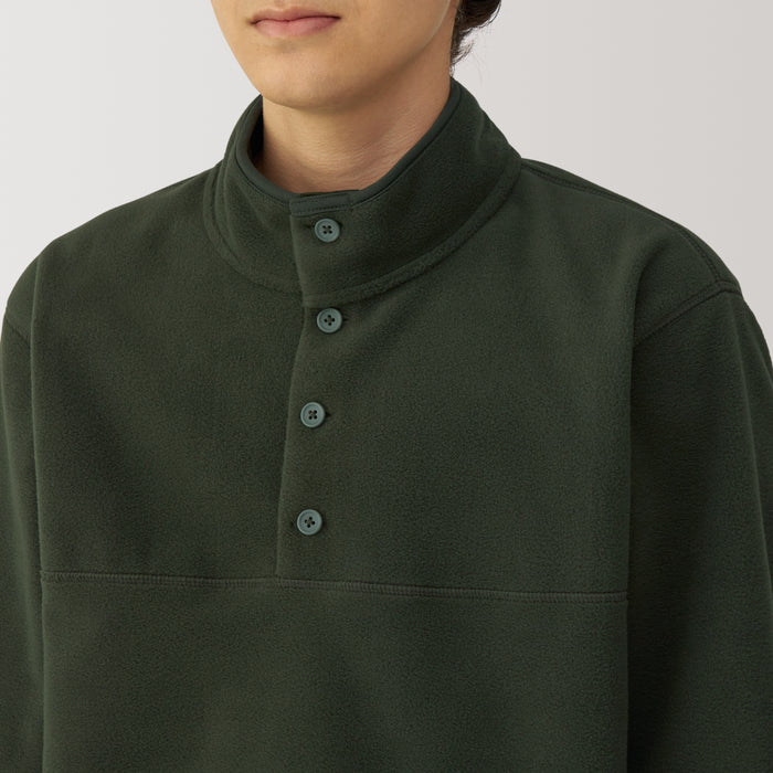 Pullover Muji Recyclable Fleece Hombre Verdes | TJ0S2H70O