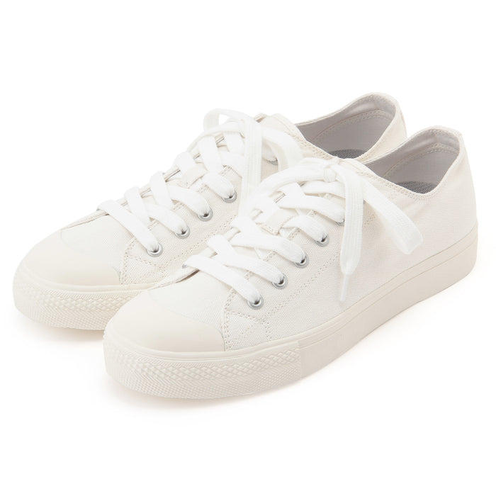 Tenis Muji Organic Cotton Comfortable Water Repellent Mujer Blancos | JM5U2U53A