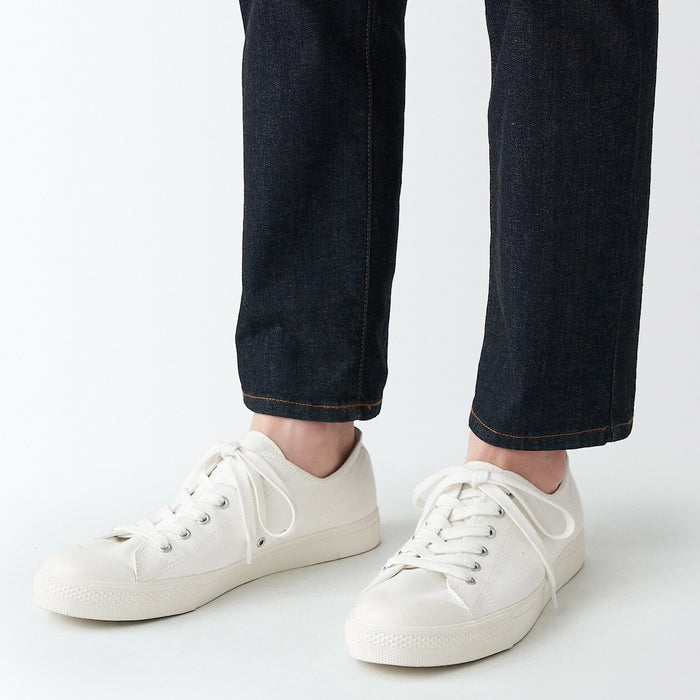 Tenis Muji Organic Cotton Comfortable Water Repellent Mujer Blancos | JM5U2U53A