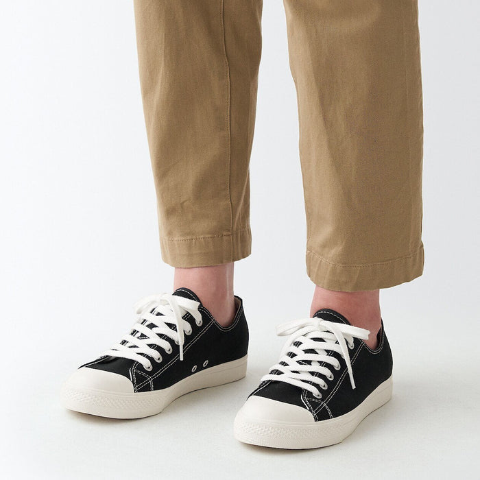 Tenis Muji Water Repellent Cushioned with Laces Hombre Negros | AW3N6D60B