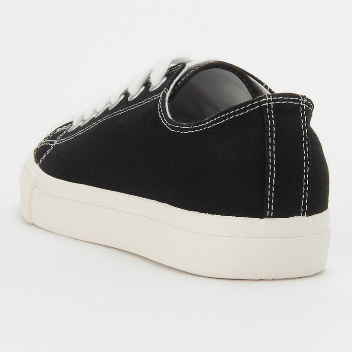 Tenis Muji Water Repellent Cushioned with Laces Hombre Negros | AW3N6D60B